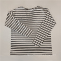 2021 Autum Manufacturer wholesale 100%cotton popular Men's striped long sleeve T shirt
